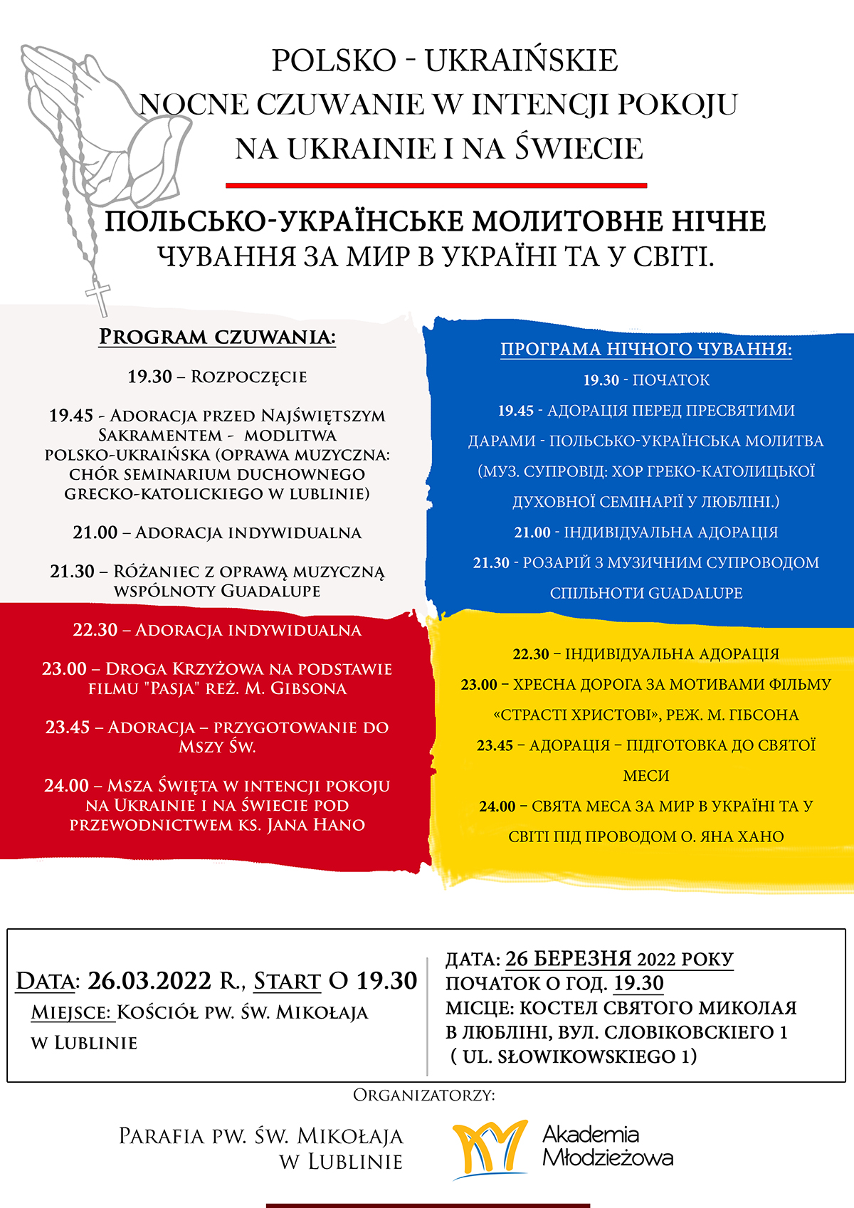 2022 03 18 Plakat czuwanie