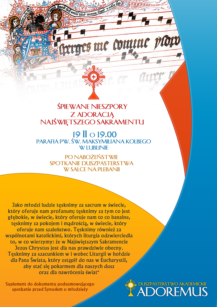 Adoremus Nieszpory